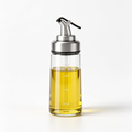 Alexpls Spruzzatore e Dispenser per Olio in Vetro 2 in 1 da 470 ml per Cucina